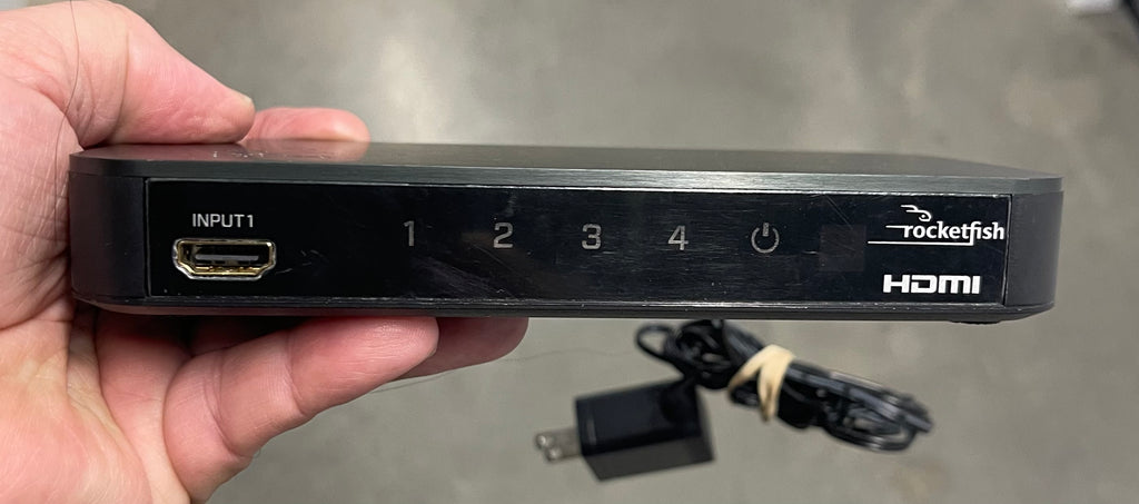 Rocketfish 4-Port HDMI Switch (Model RF-G1501)