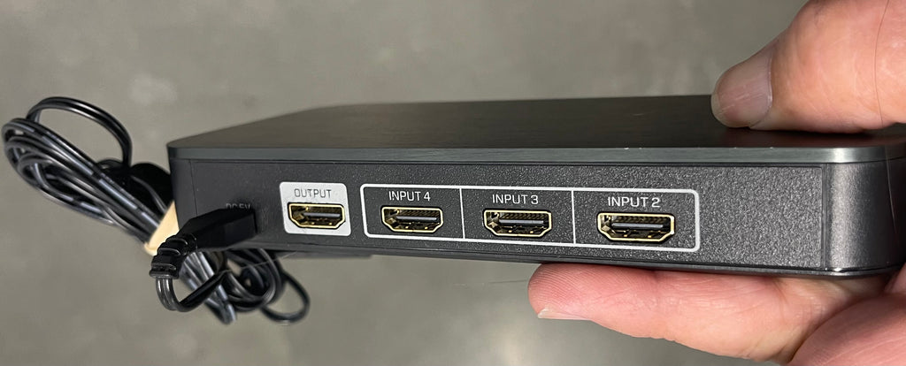 Rocketfish 4-Port HDMI Switch (Model RF-G1501)