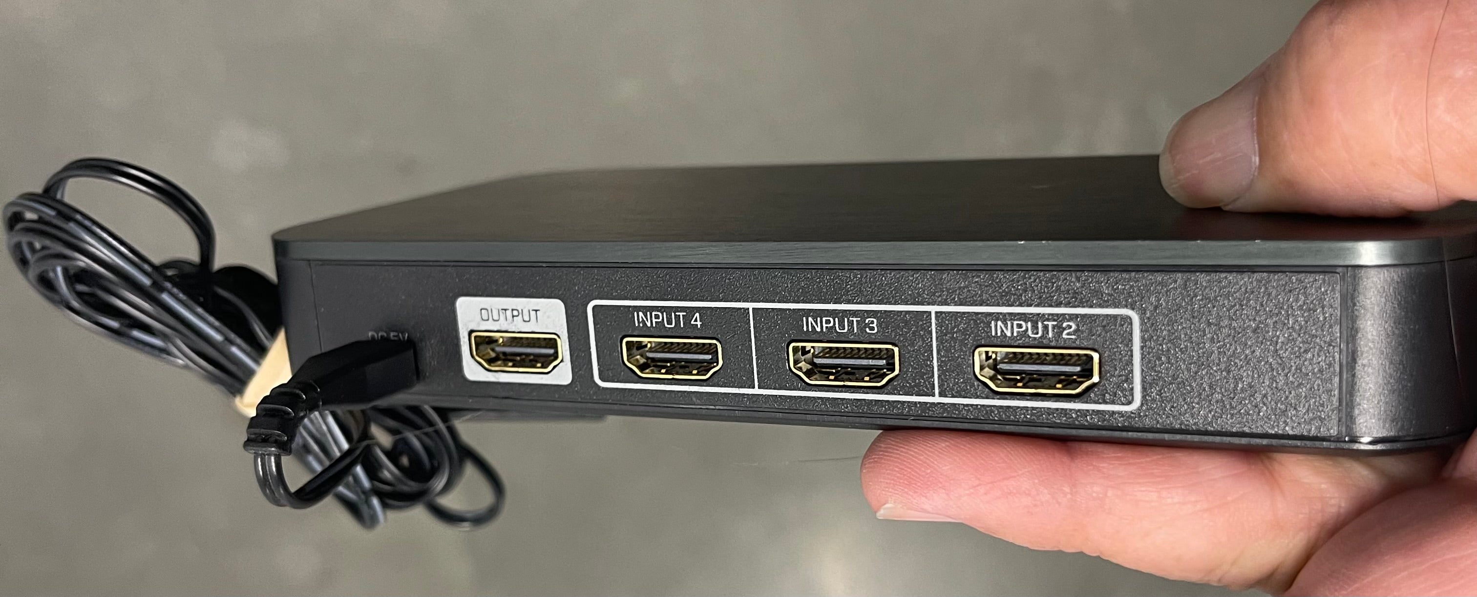 Rocketfish 4-Port HDMI Switch (Model RF-G1501)