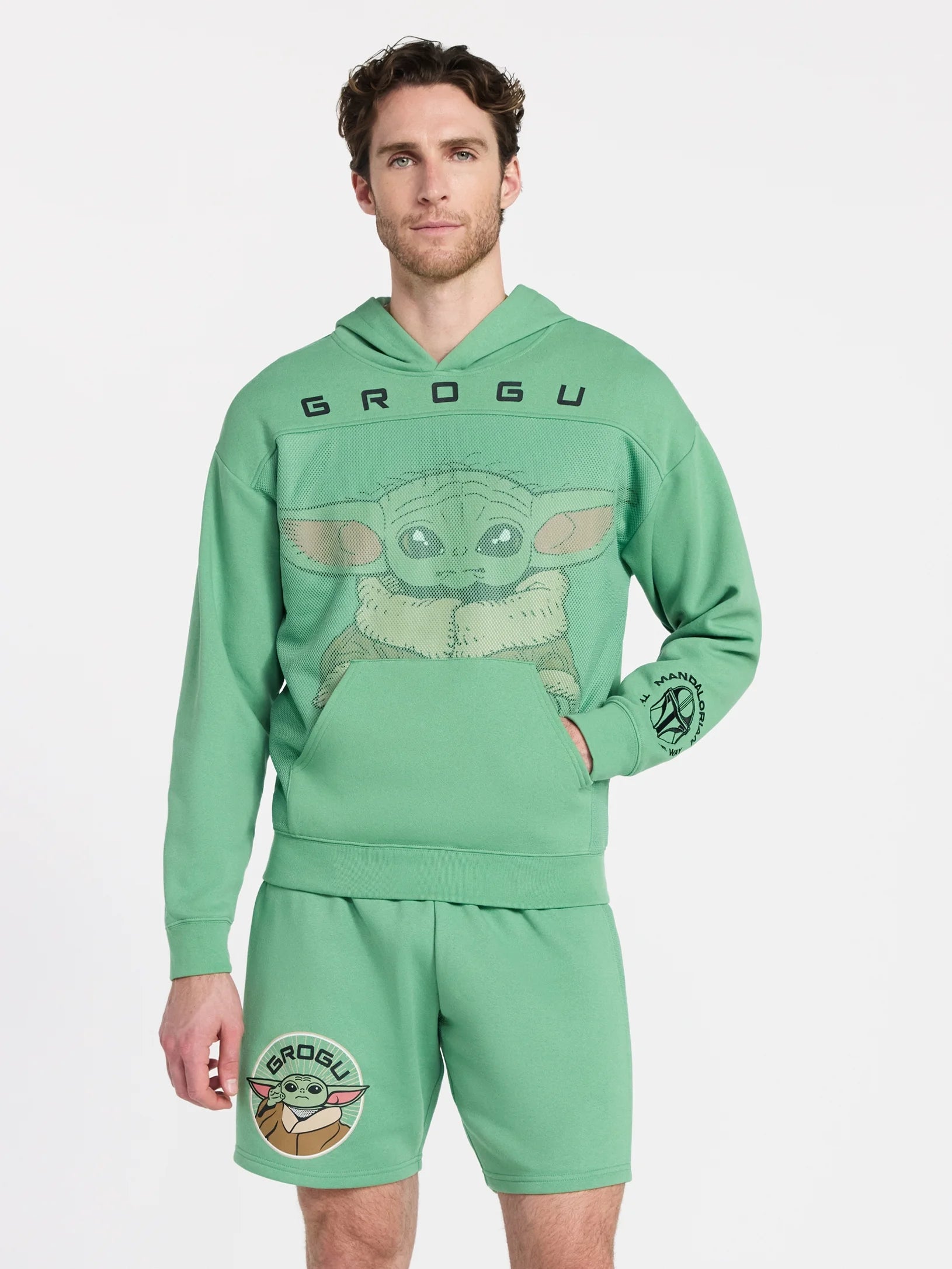 Star Wars Mandalorian Grogu Hoodie (Size 2X)