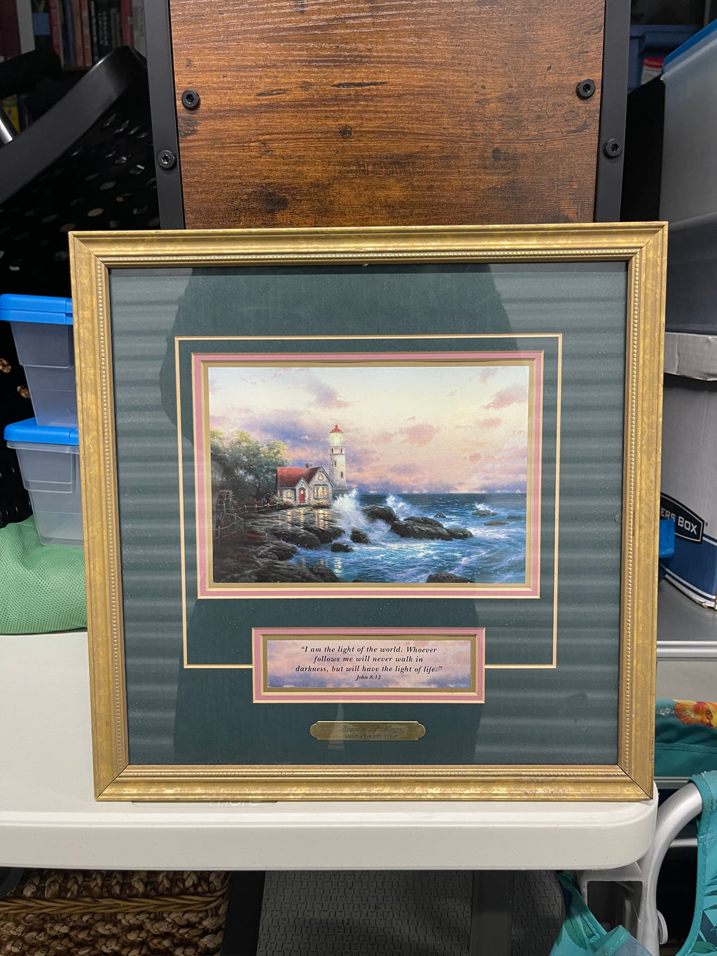 Set of 2 Thomas Kinkade Framed Prints with Certificates.